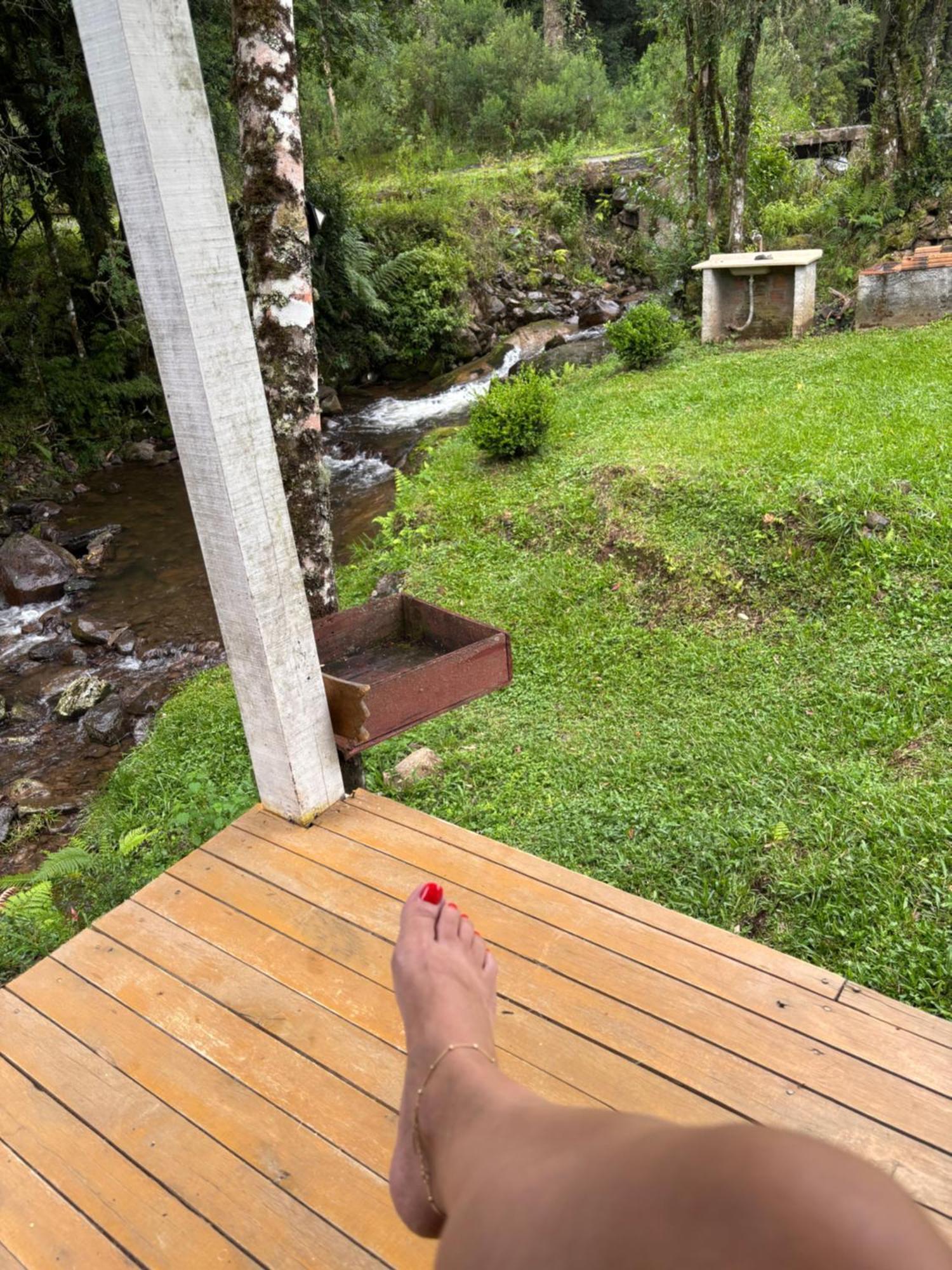 Cabana Pé das Serra dos Bitu 3 Urubici Esterno foto